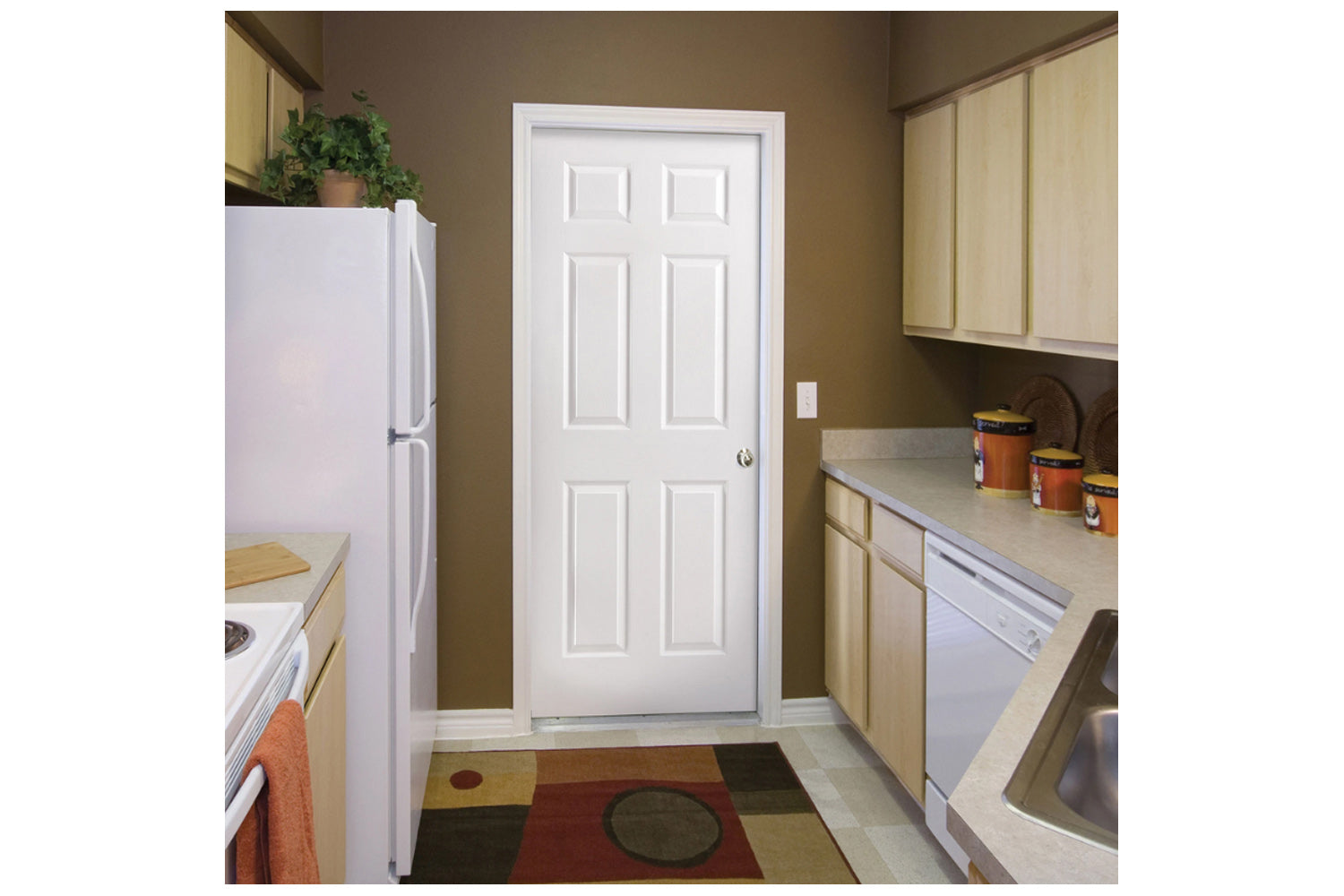 Masonite 6 Panel 1-3/8" Textured Finish Interior Door