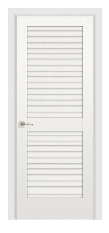 Masonite 730 Plantation 1-3/8" Primed Louver Interior Door
