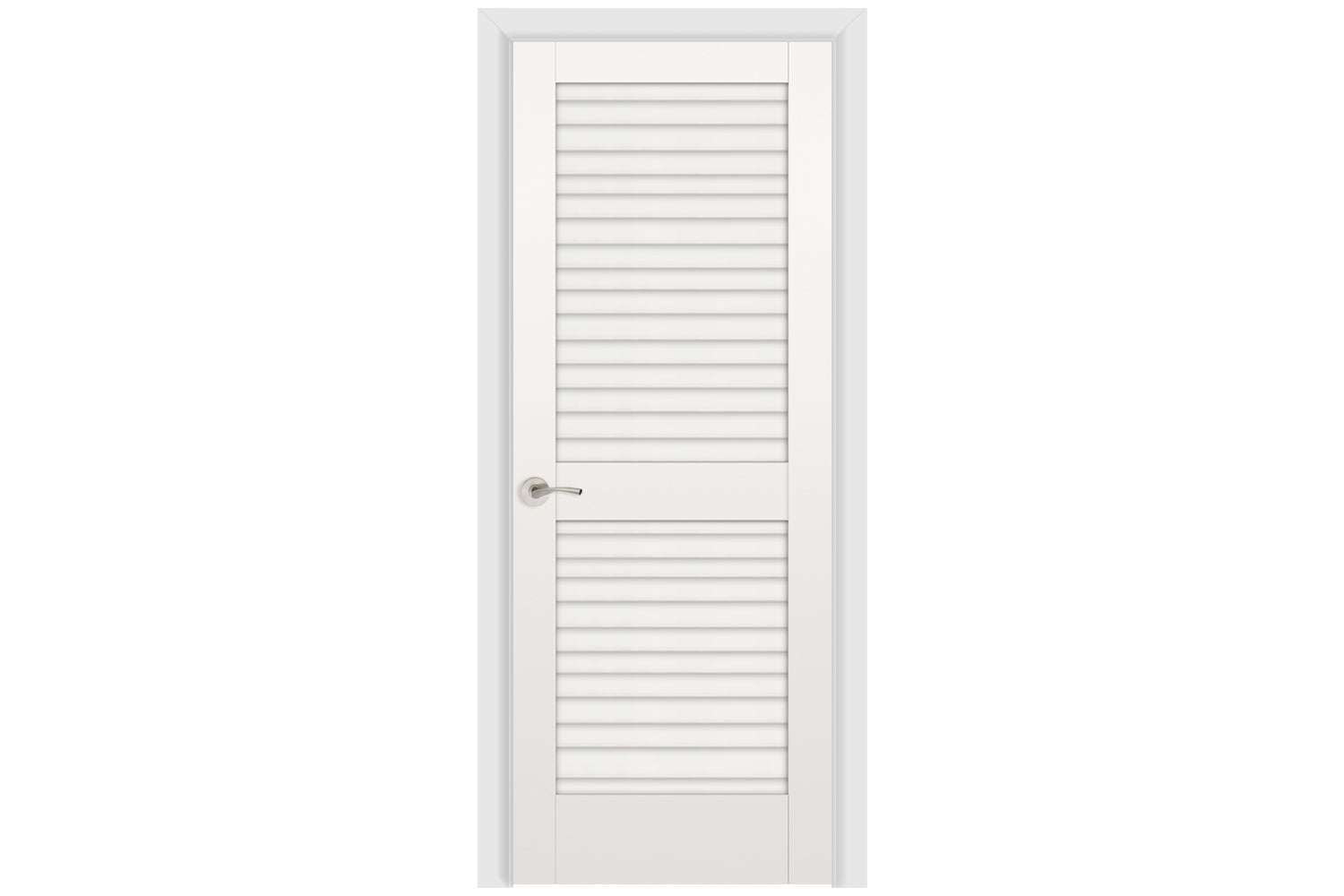 Masonite 730 Plantation 1-3/8" Primed Louver Interior Door
