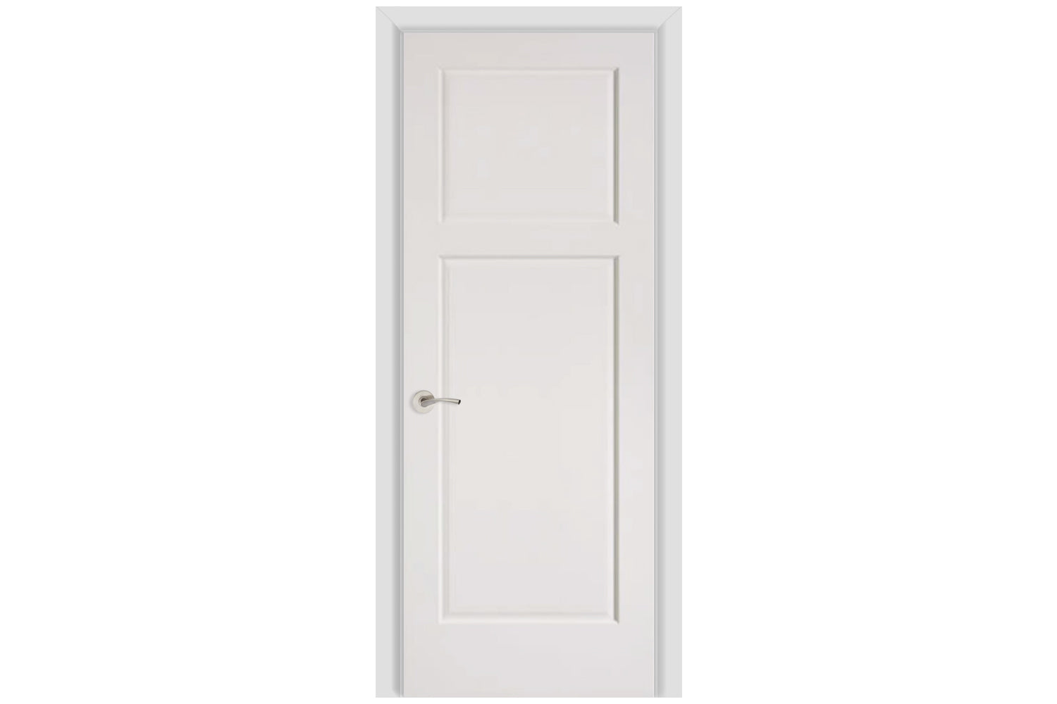 Masonite LP25 1-3/8" Primed MDF Ovalo Flat Interior Door