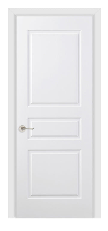 Masonite LP33 1-3/8" Primed MDF Ovalo Raised  Interior Door