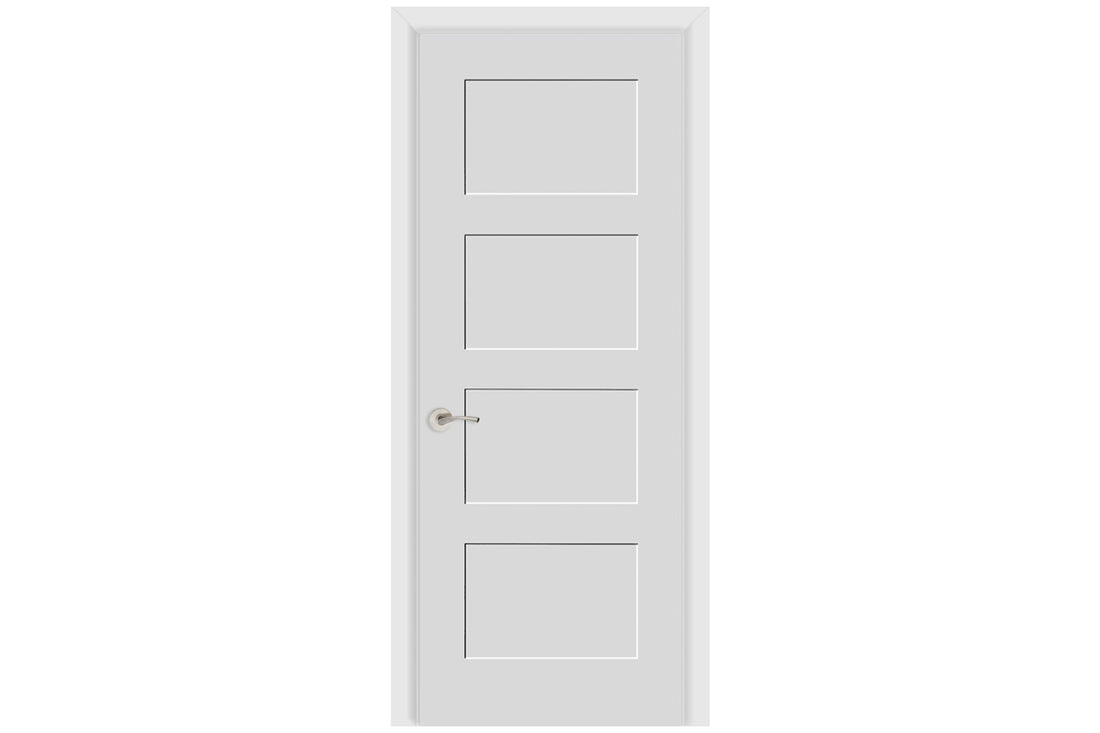Masonite LP40 1-3/8" Primed MDF Square Flat Interior Door