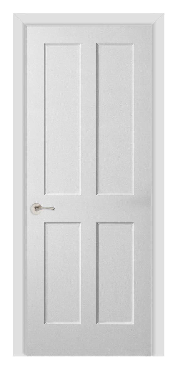 Masonite LP44 1-3/8" Primed MDF Ovalo Flat Interior Door