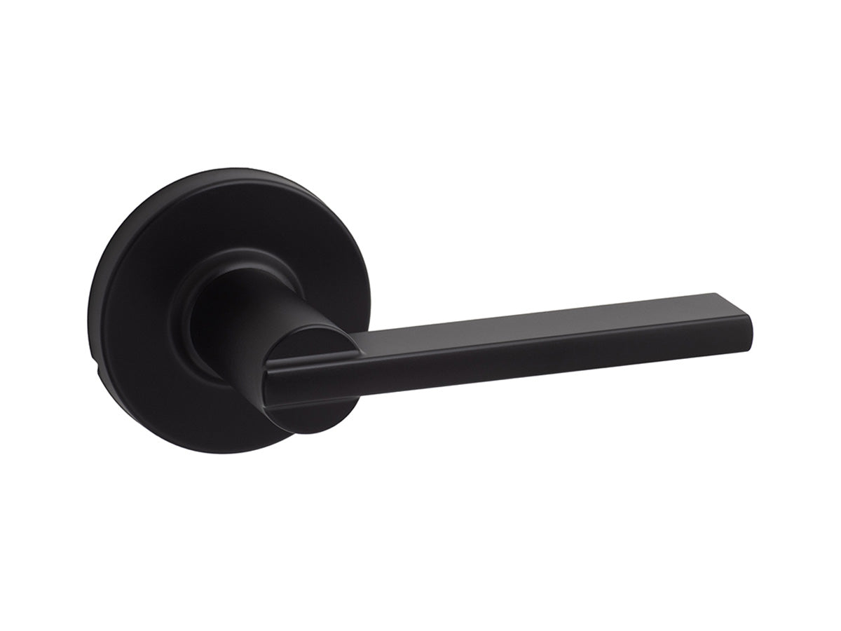 Sure-Loc Mesa Round Interior Door Lever - Flat Black