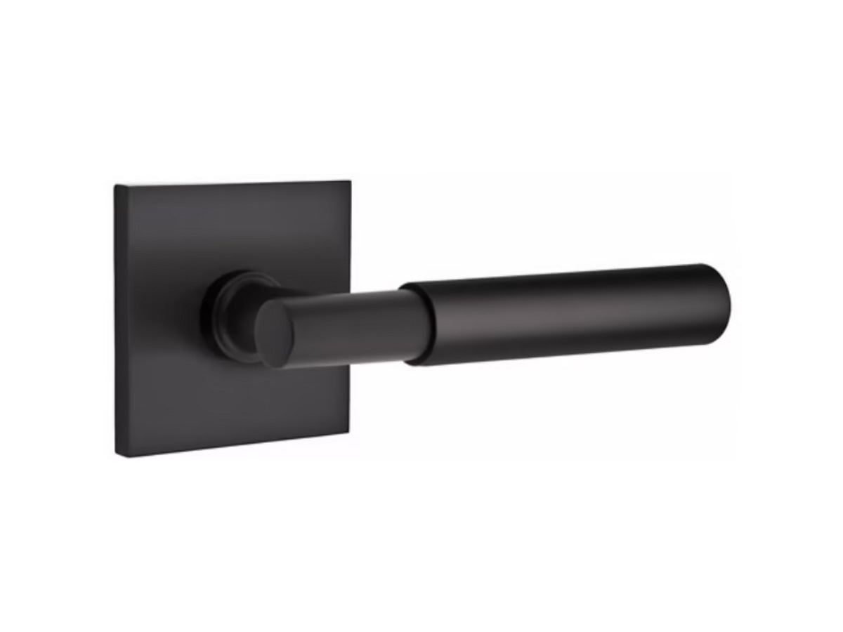 Emtek Myles Brass Lever - Flat Black US19