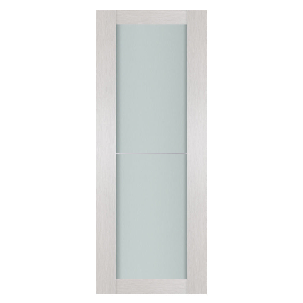 Nova 1 Lite 1H White Wenge Wood Laminated Modern Interior Door - Slab