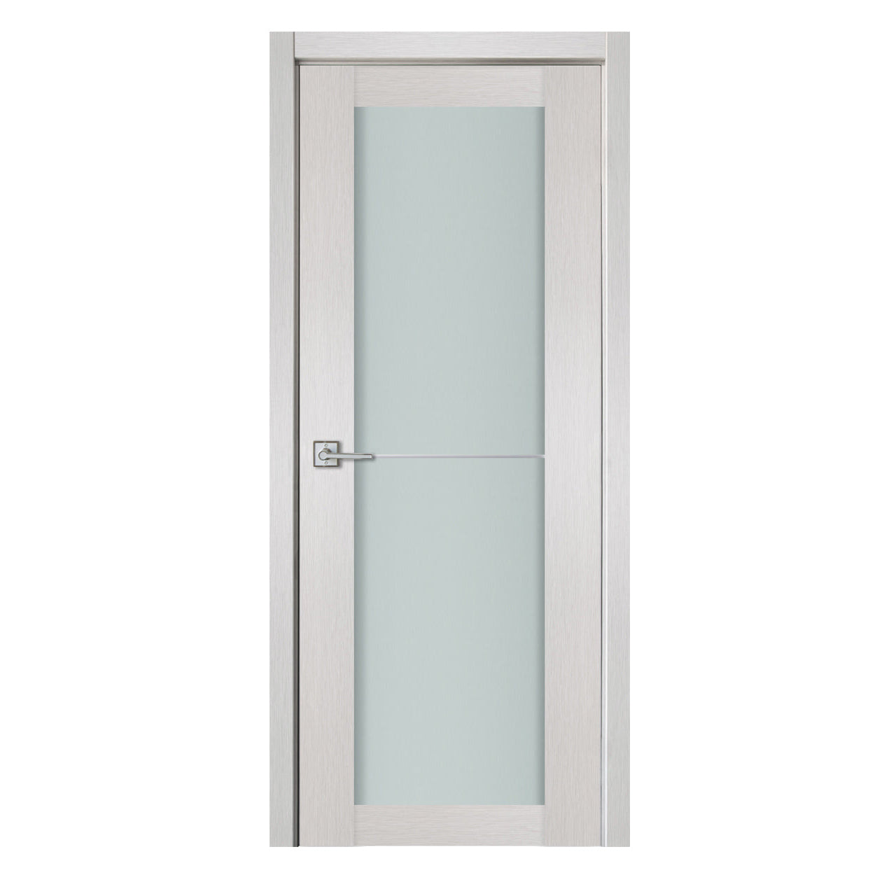 Nova 1 Lite 1H White Wenge Wood Laminated Modern Interior Door