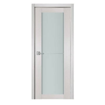 Nova 1 Lite 1H White Wenge Wood Laminated Modern Interior Door