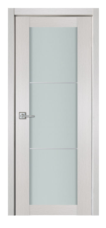 Nova 1 Lite 2H White Wenge Wood Laminated Modern Interior Door