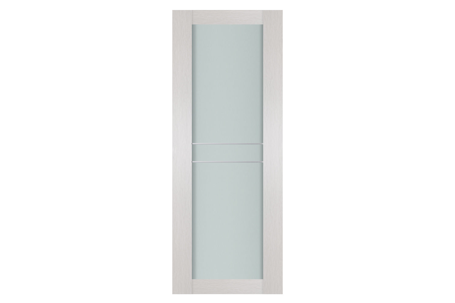 Nova 1 Lite 2HC White Wenge Wood Laminated Modern Interior Door - Slab
