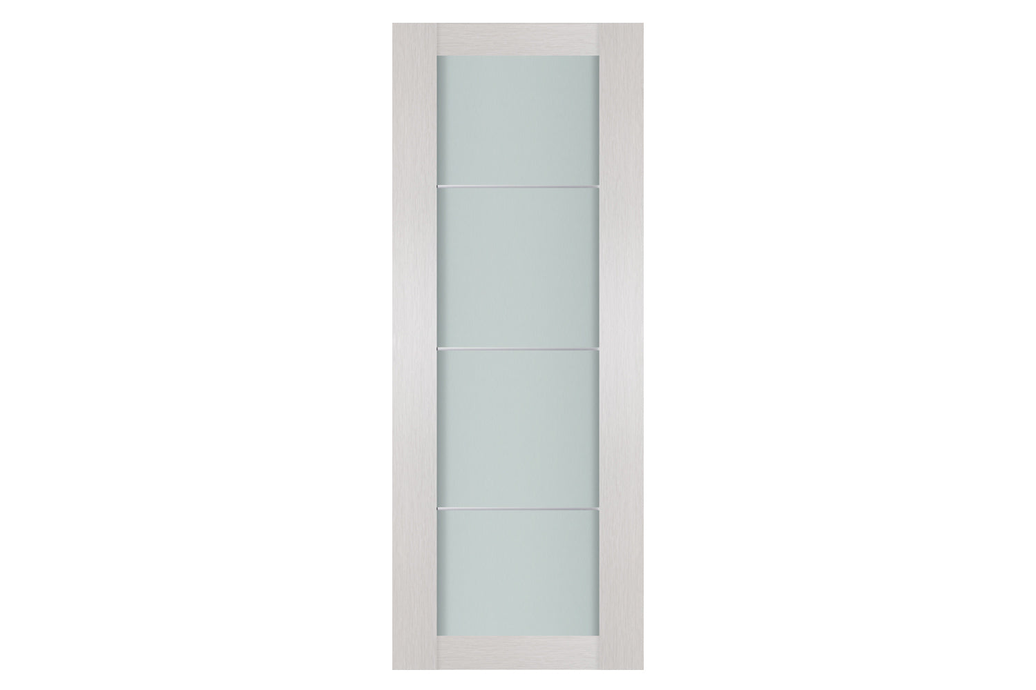 Nova 1 Lite 3H White Wenge Wood Laminated Modern Interior Door - Slab