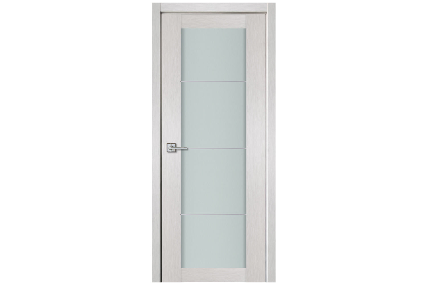 Nova 1 Lite 3H White Wenge Wood Laminated Modern Interior Door - Single Door