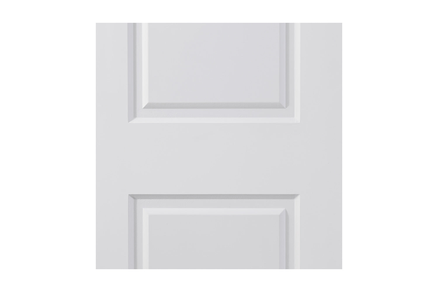 Nova 2 Panel Square Soft White Laminated Traditional interior Door