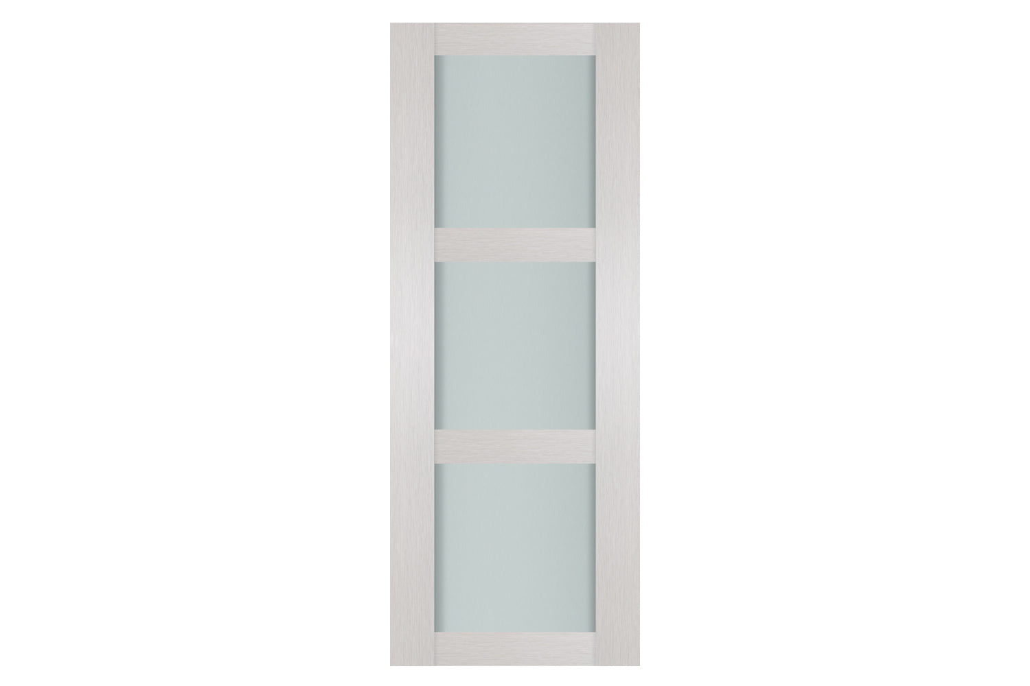 Nova 3 Lite White Wenge Wood Laminated Modern Interior Door - Slab
