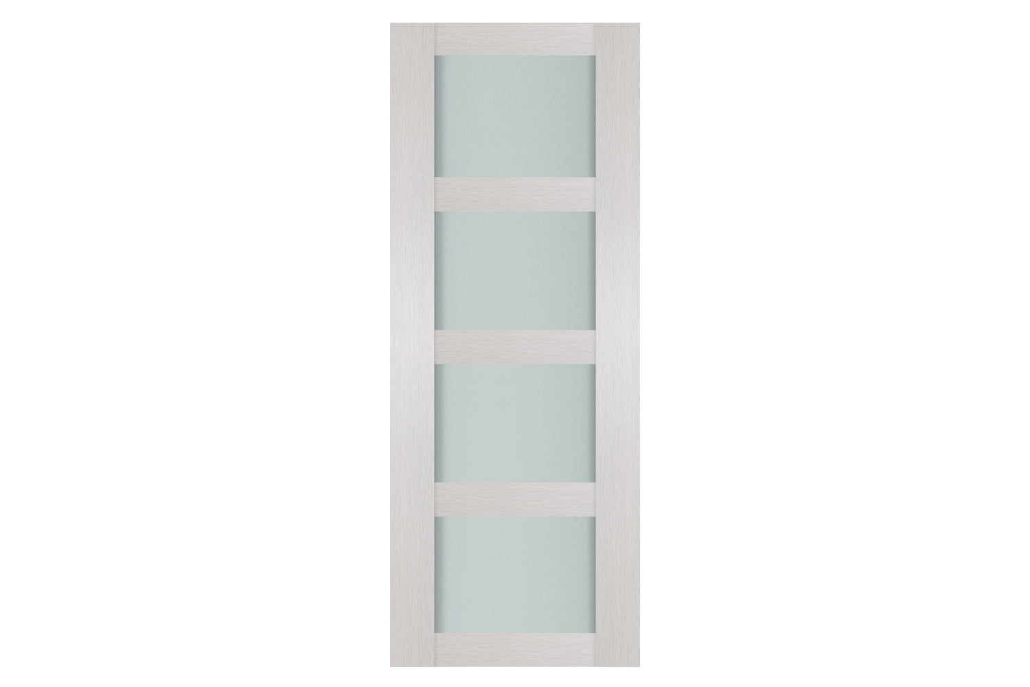 Nova 4 Lite White Wenge Wood Laminated Modern Interior Door - Slab