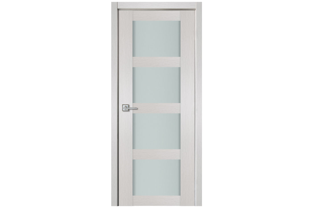 Nova 4 Lite White Wenge Wood Laminated Modern Interior Door - Single Door
