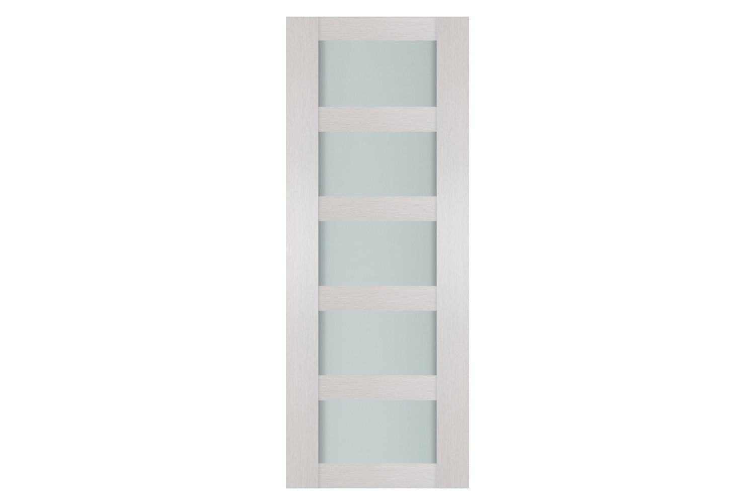 Nova 5 Lite White Wenge Wood Laminated Modern Interior Door - Slab