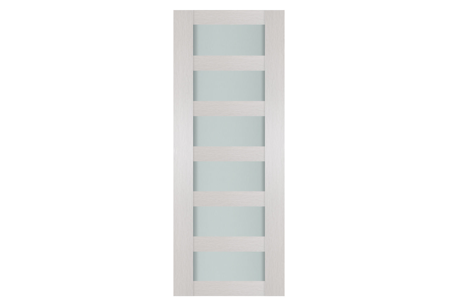 Nova 6 Lite White Wenge Wood Laminated Modern Interior Door - Slab