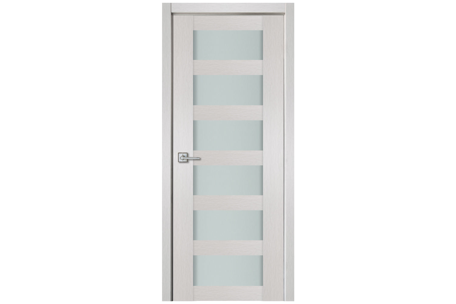 Nova 6 Lite White Wenge Wood Laminated Modern Interior Door - Single Door