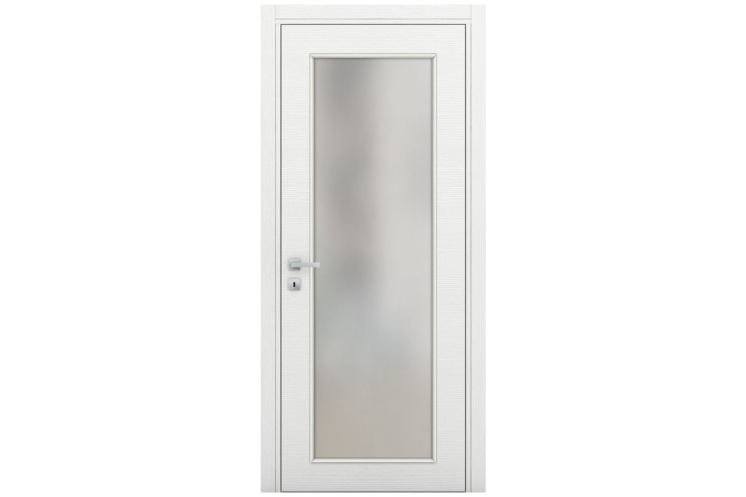Nova Braga 1 Lite Bianco Matrix Laminated Modern Interior Door  - Single Door