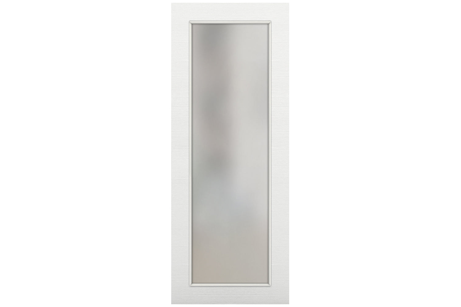 Nova Braga 1 Lite Bianco Matrix Laminated Modern Interior Door  - Slab