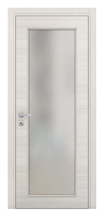 Nova Braga 1 Lite Crema Matrix Laminated Modern Interior Door