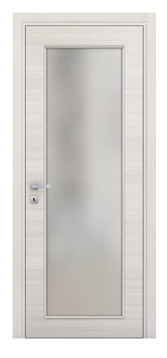 Nova Braga 1 Lite Crema Matrix Laminated Modern Interior Door