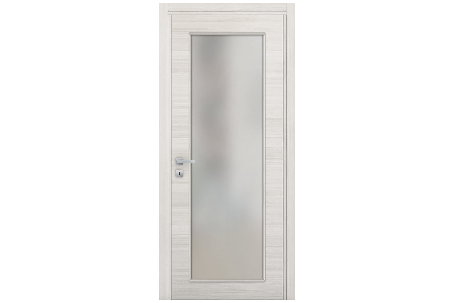 Nova Braga 1 Lite Crema Matrix Laminated Modern Interior Door - Single Door