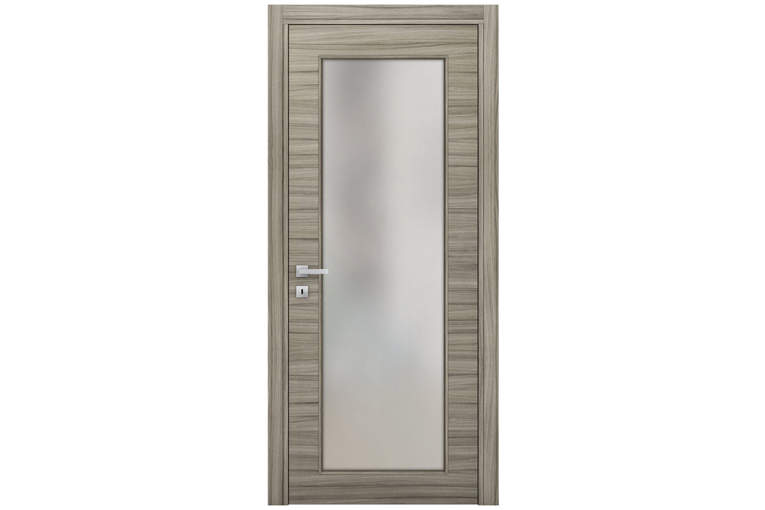 Nova Braga 1 Lite Palissandro Matrix Laminated Modern Interior Door - Single Door