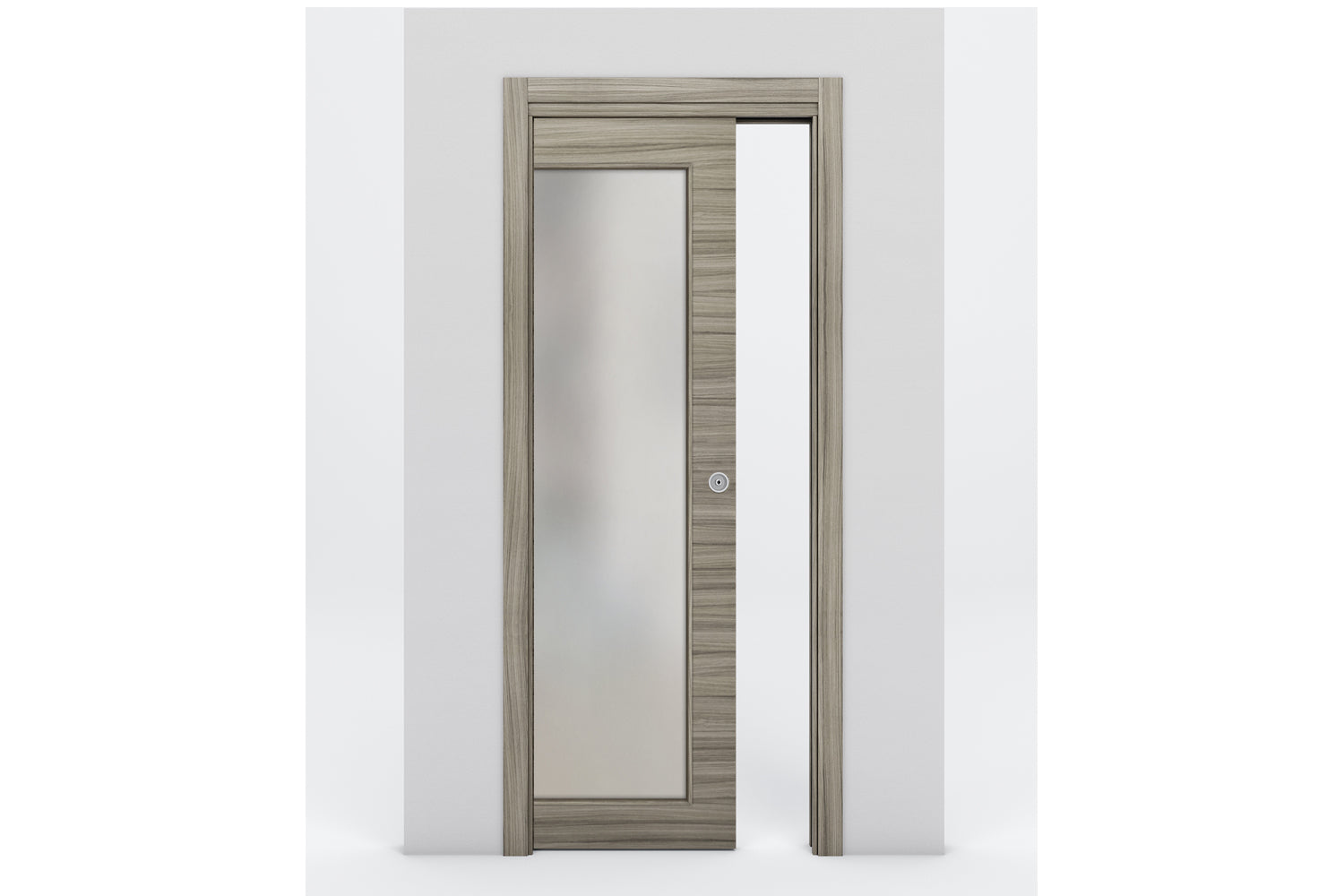 Nova Braga 1 Lite Palissandro Matrix Laminated Modern Interior Door - Single Pocket