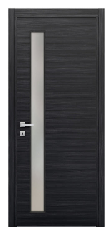 Nova Braga 1 Lite V Blu Matrix Laminated Modern Interior Door
