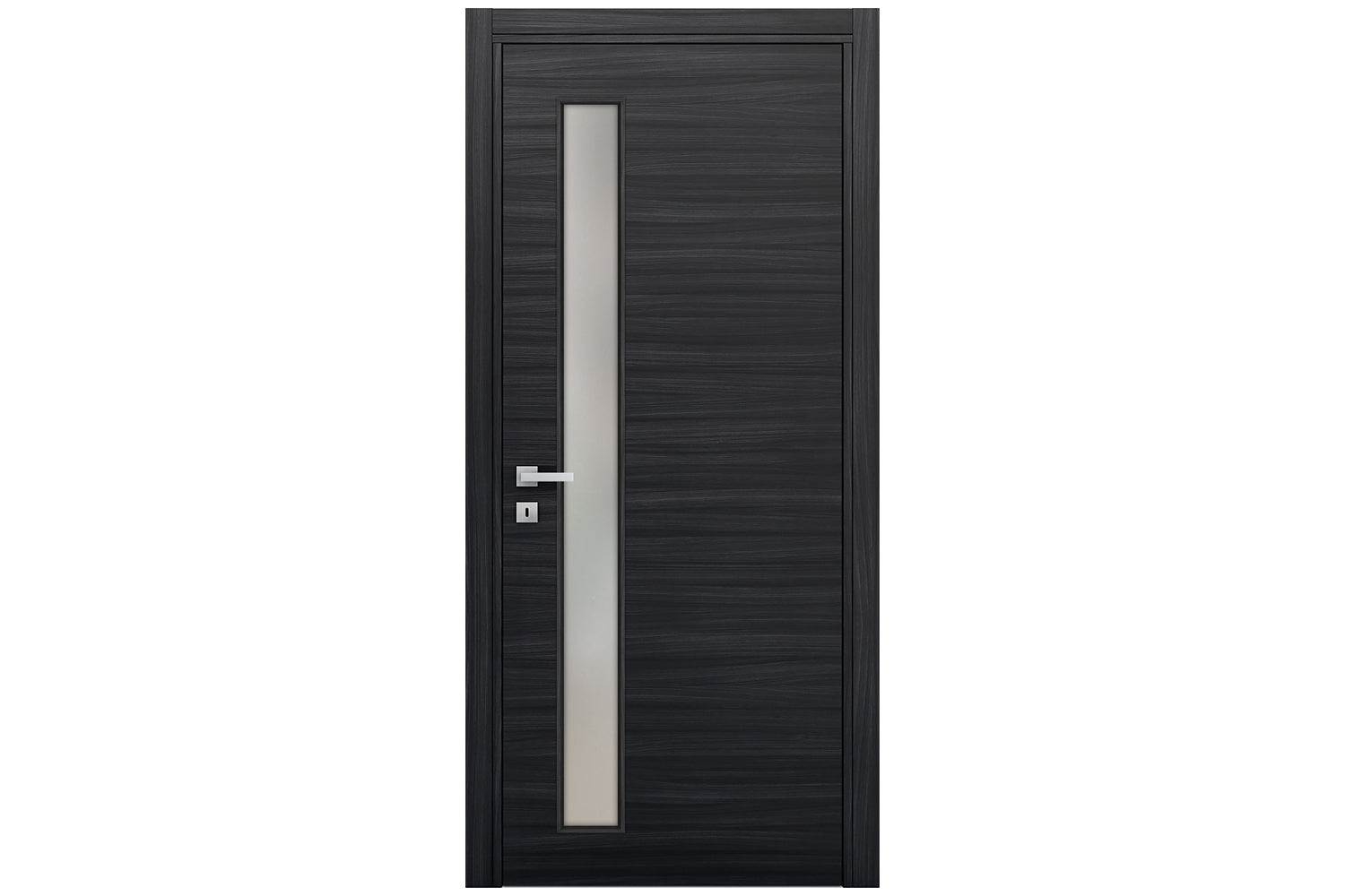 Nova Braga 1 Lite V Blu Matrix Laminated Modern Interior Door - Single Door