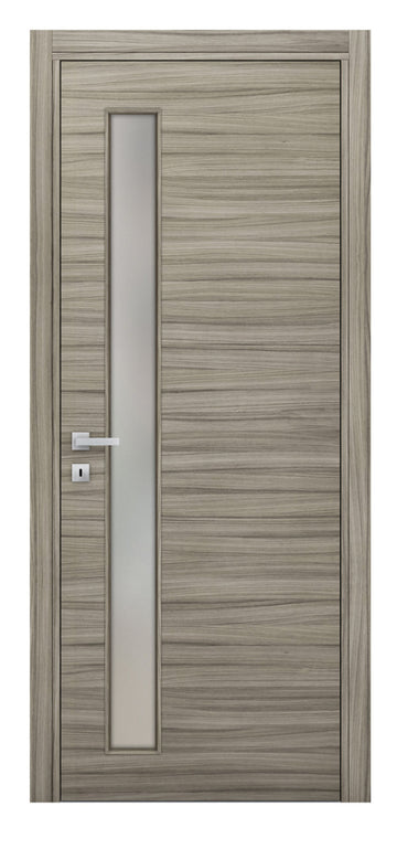 Nova Braga 1 Lite V Palissandro Matrix Laminated Modern Interior Door