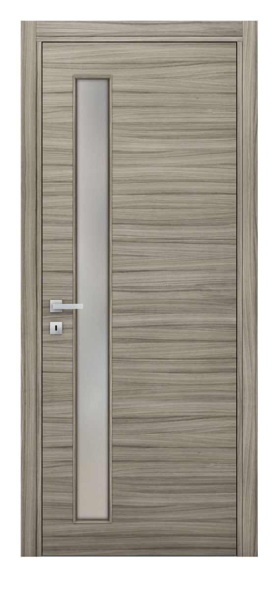 Nova Braga 1 Lite V Palissandro Matrix Laminated Modern Interior Door