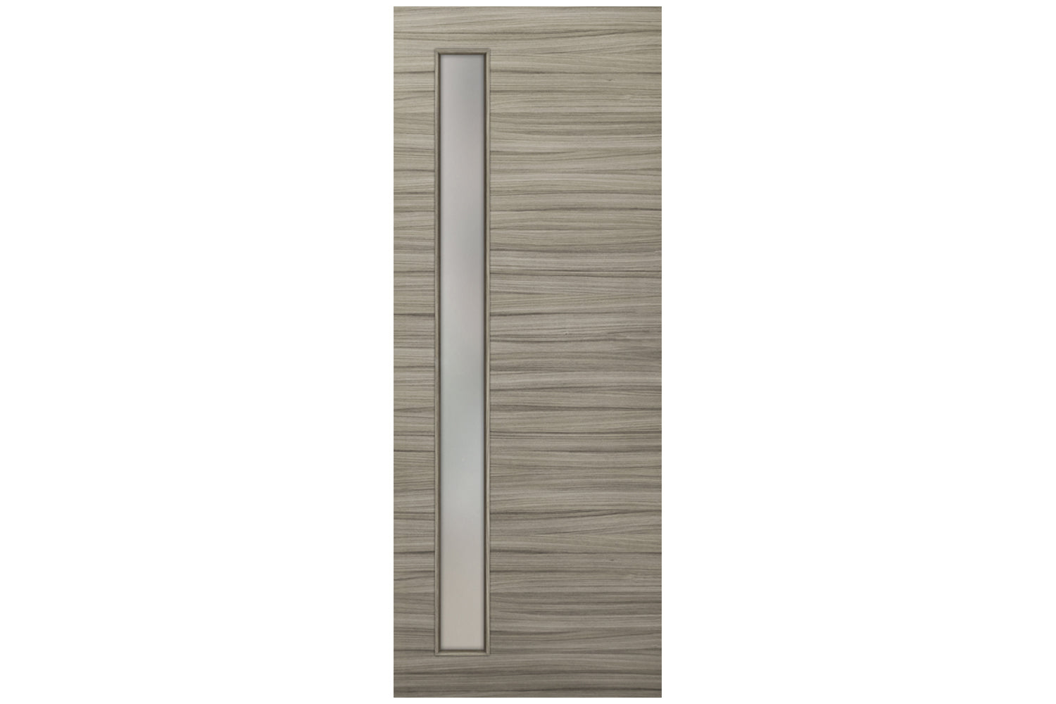 Nova Braga 1 Lite V Palissandro Matrix Laminated Modern Interior Door - Slab