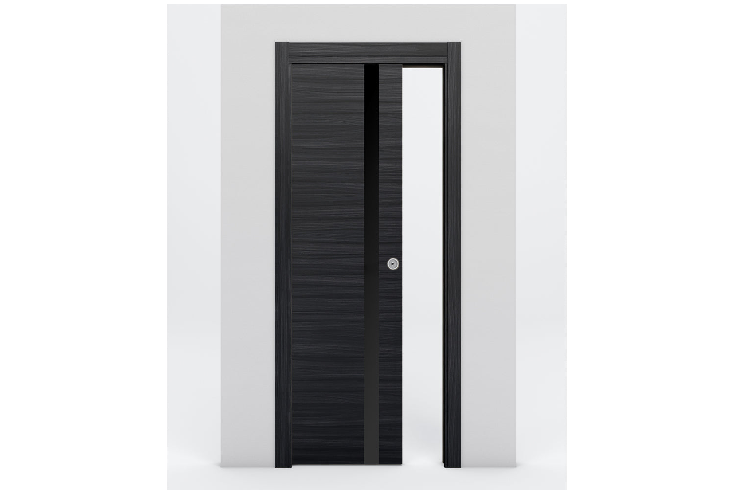 Nova Braga 1G Blu Matrix Laminated Modern Interior Door - Single Pocket
