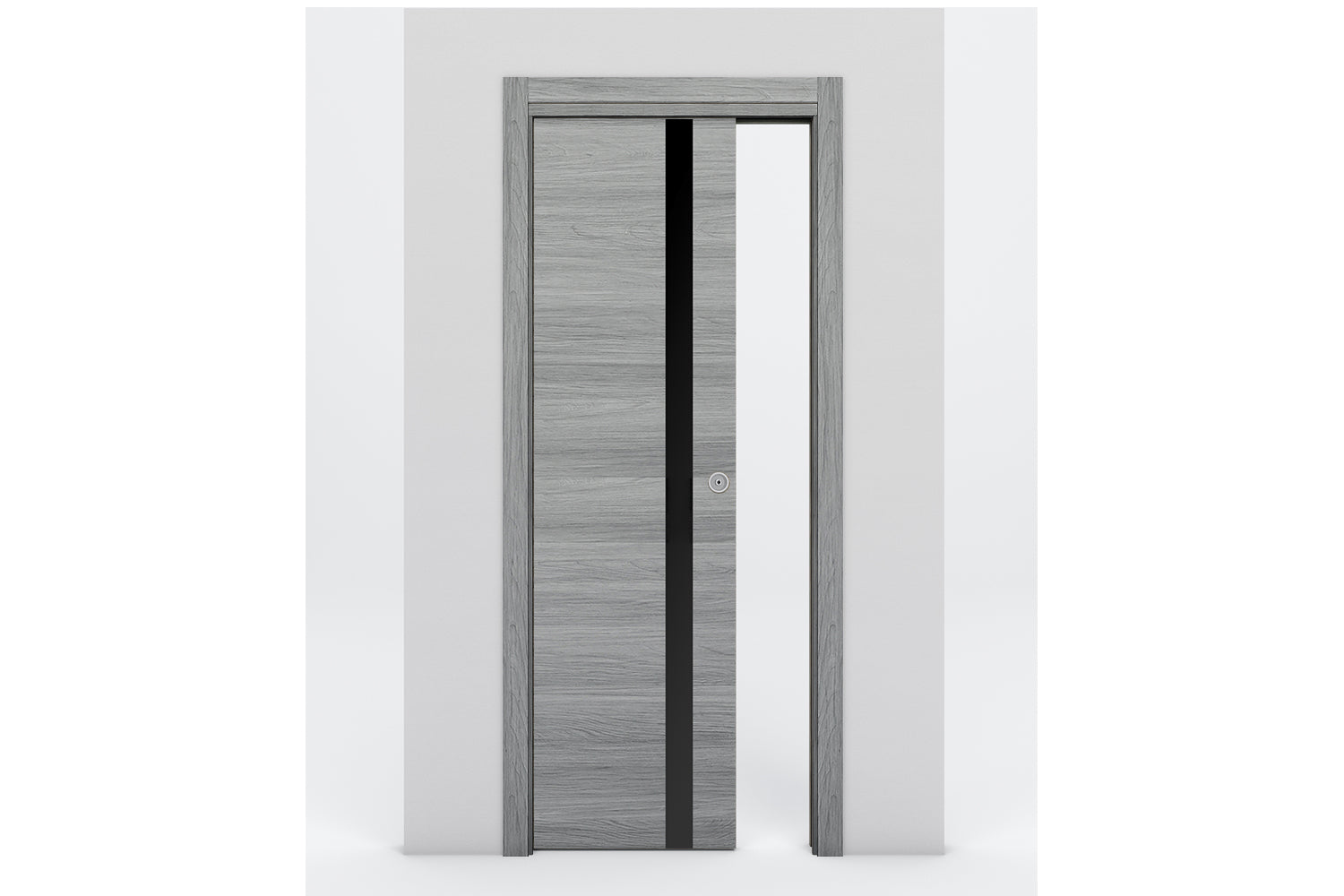 Nova Braga 1G Olmo Matrix Laminated Modern Interior Door - Single Pocket
