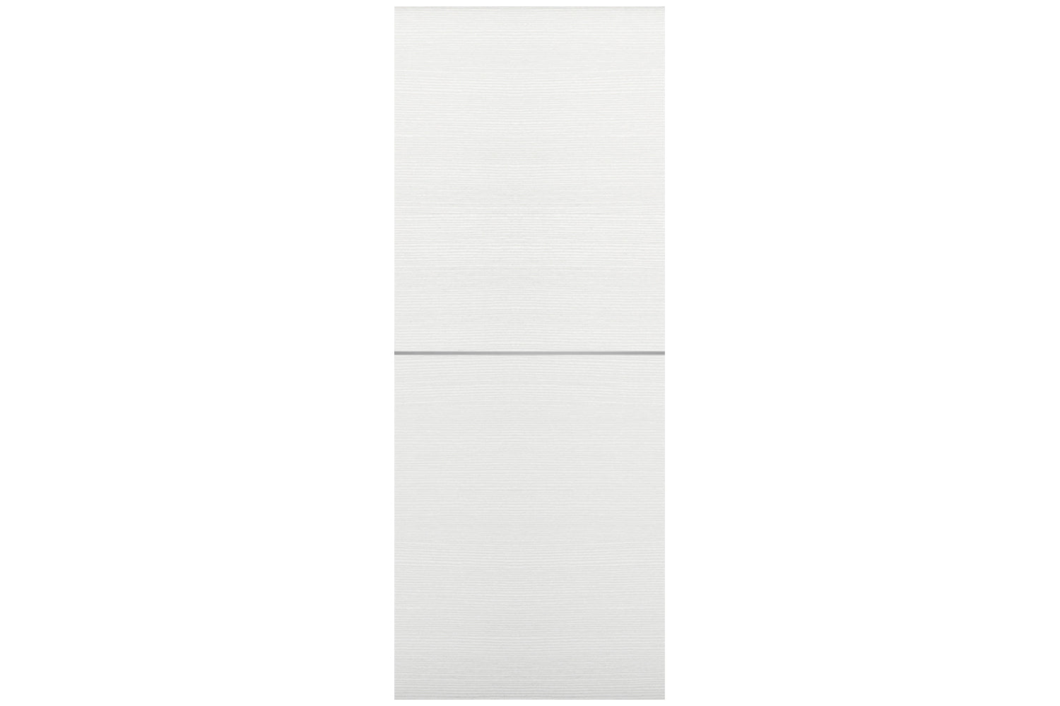 Nova Braga 1H Bianco Matrix Laminated Modern Interior Door - Slab