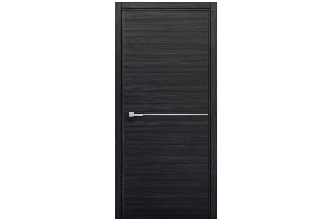 Nova Braga 1H Blu Matrix Laminated Modern Interior Door - Single Door