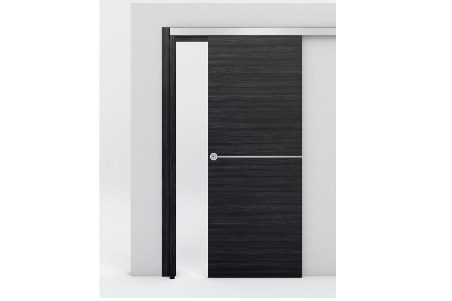Nova Braga 1H Blu Matrix Laminated Modern Interior Door - Bypass Door