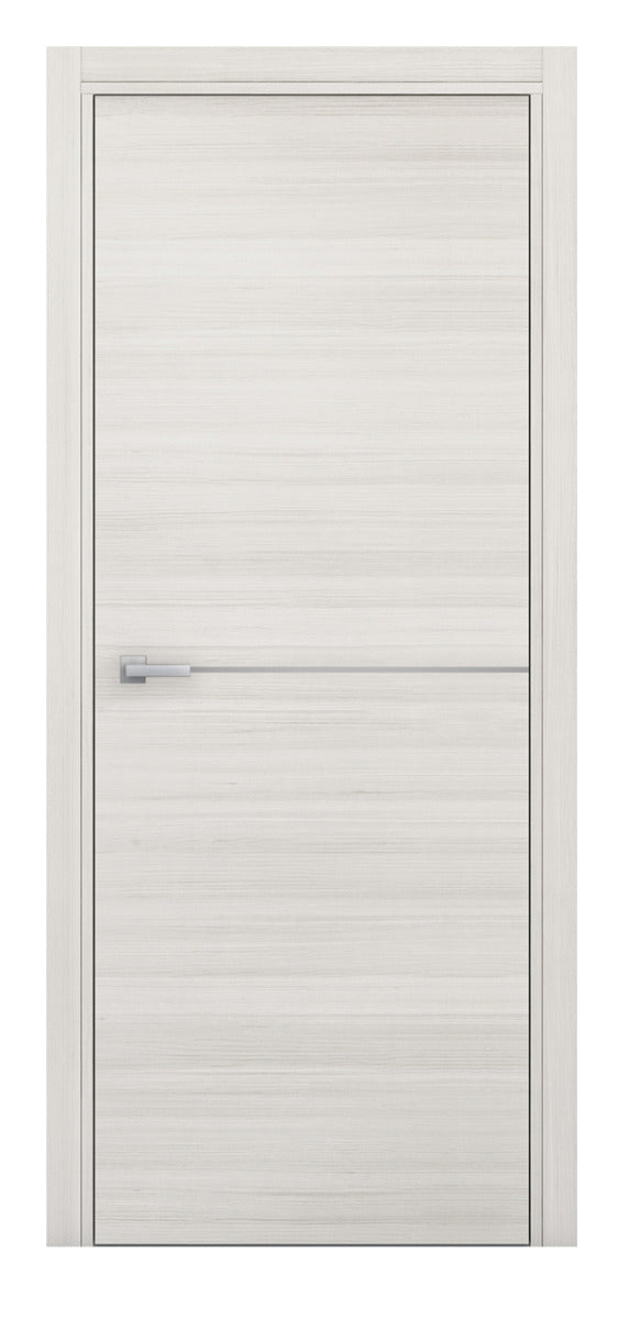 Nova Braga 1H Crema Matrix Laminated Modern Interior Door