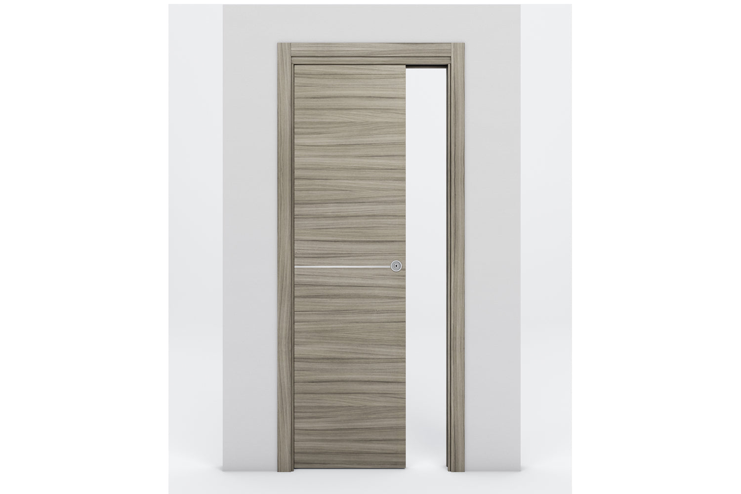 Nova Braga 1H Palissandro Matrix Laminated Modern Interior Door - Single Pocket
