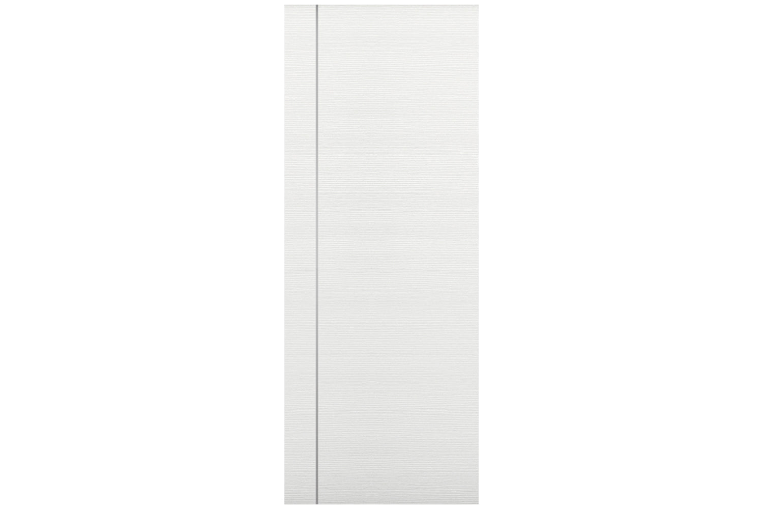 Nova Braga 1V Bianco Matrix Laminated Modern Interior Door - Slab