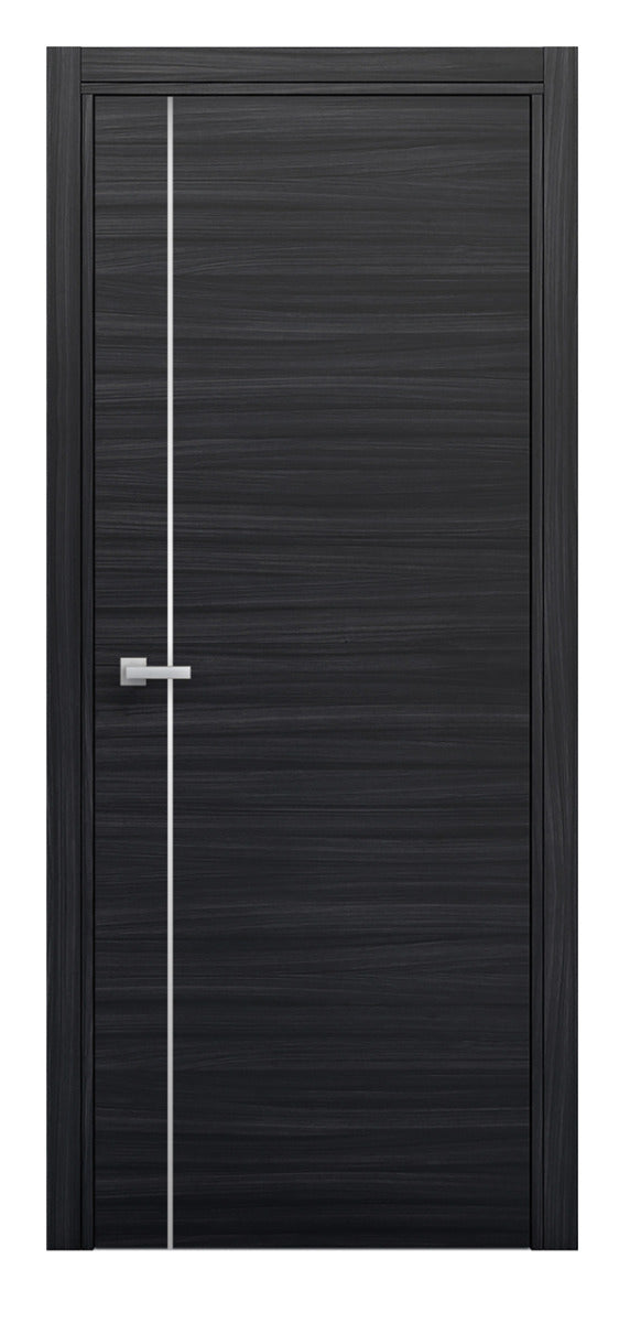 Nova Braga 1V Blu Matrix Laminated Modern Interior Door