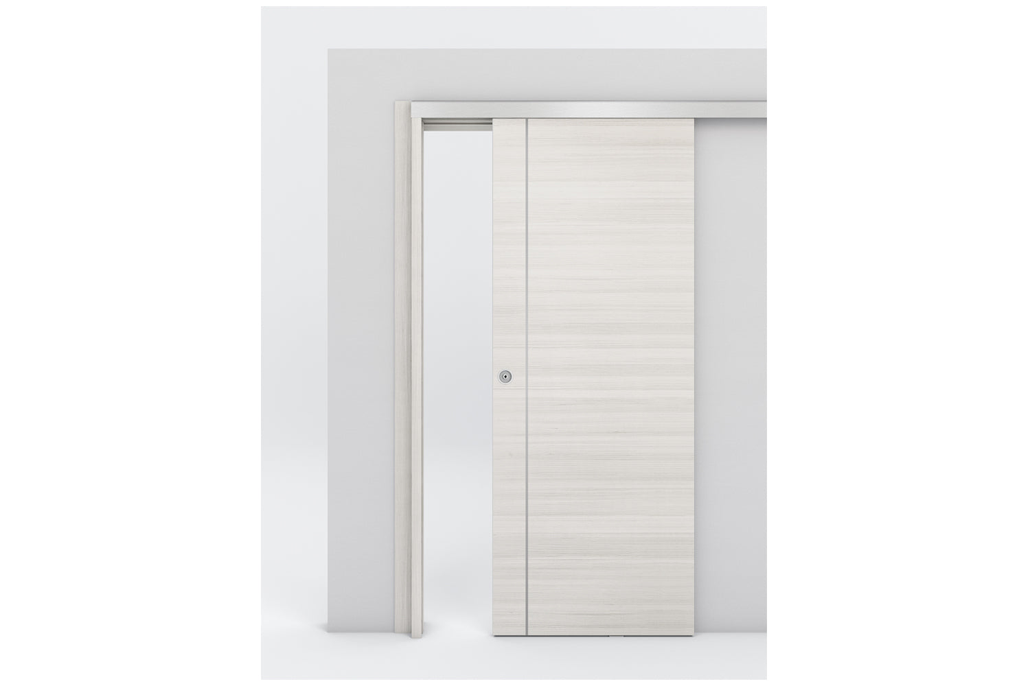 Nova Braga 1V Crema Matrix Laminated Modern Interior Door - Bypass Door