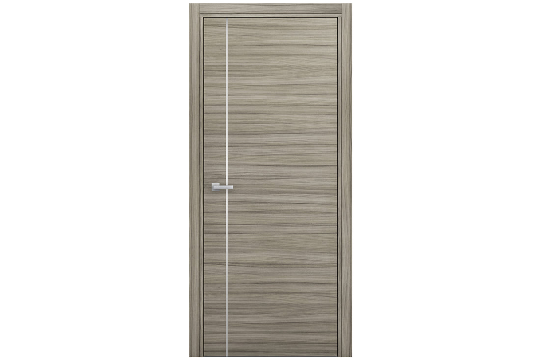 Nova Braga 1V Palissandro Matrix Laminated Modern Interior Door - Single Door