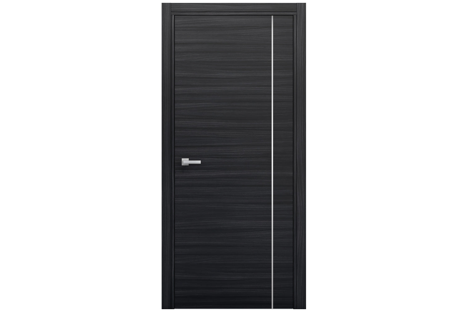 Nova Braga 1VR Blu Matrix Laminated Modern Interior Door - Single Door