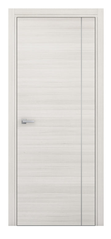 Nova Braga 1VR Crema Matrix Laminated Modern Interior Door