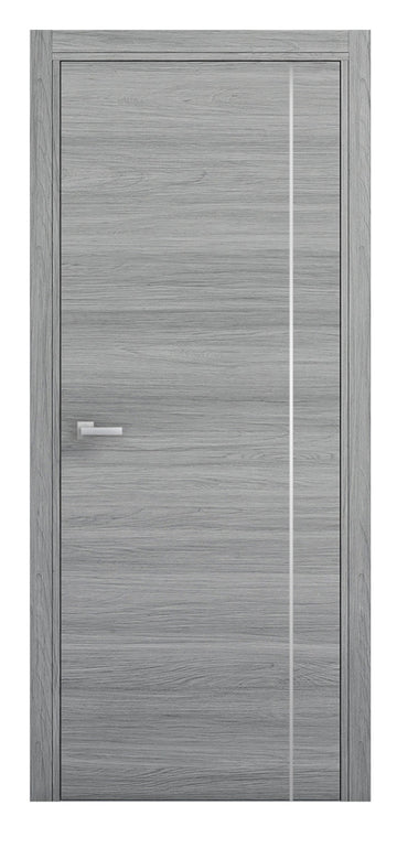 Nova Braga 1VR Olmo Matrix Laminated Modern Interior Door