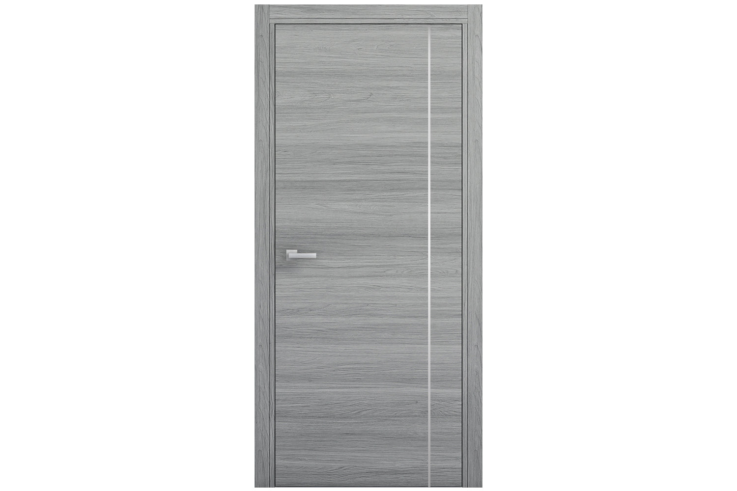 Nova Braga 1VR Olmo Matrix Laminated Modern Interior Door - Single Door